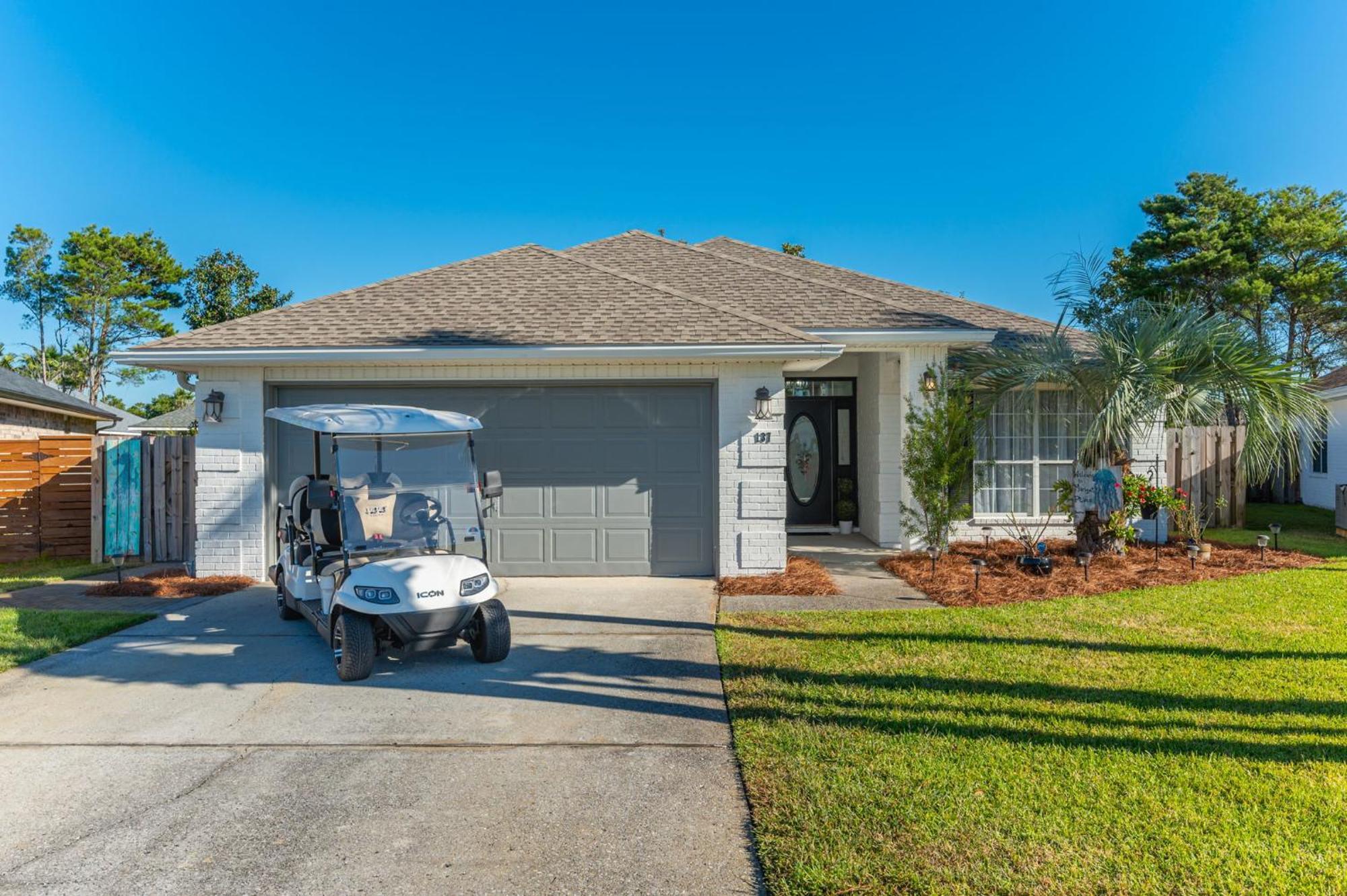 Beautiful Pet Friendly Home! New Tropical Pool, Opt Golf Cart And Pool Heat, Minutes To Beach Destin Esterno foto