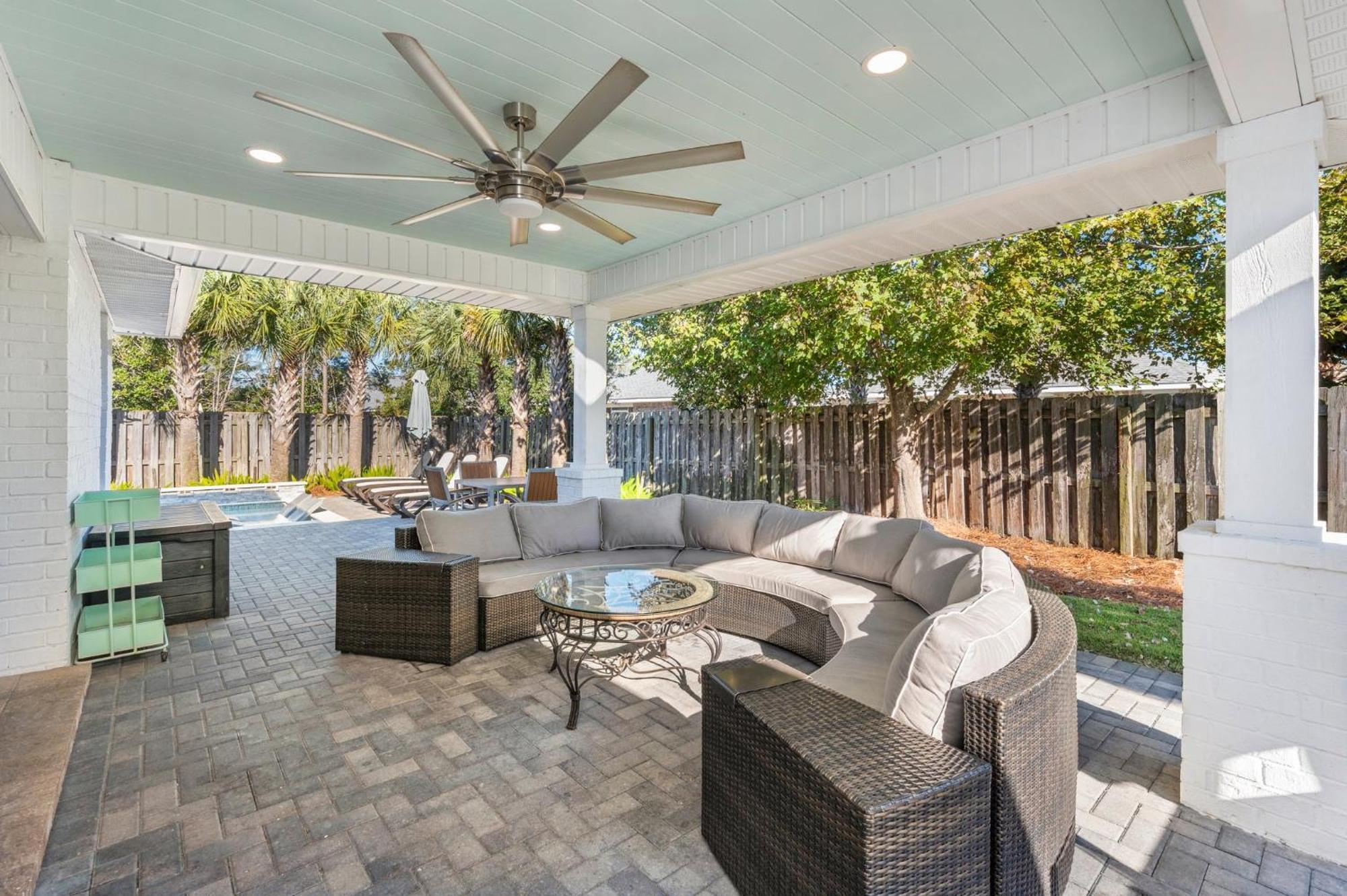 Beautiful Pet Friendly Home! New Tropical Pool, Opt Golf Cart And Pool Heat, Minutes To Beach Destin Esterno foto